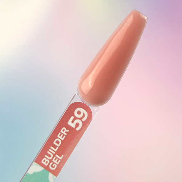 Гель конструирующий You Are Cute Builder Gel №59, ярко-персиковый, 15 мл