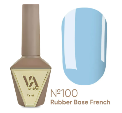 База камуфлирующая Valeri Rubber Base French New №100, голубая, 12 мл