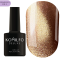 Гель-лак котяче око Komilfo 9D Cat Eye №004, коричнево-золотий, 8 мл (HEMA/TPO free)