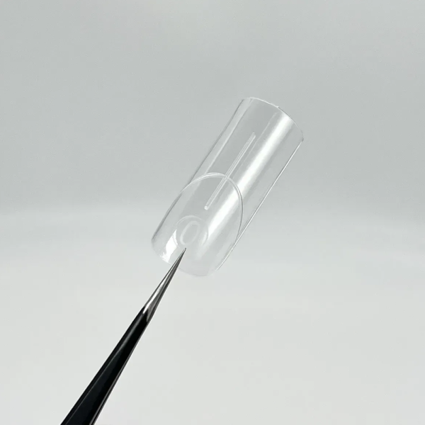 Верхні форми для френчу Nail Pulse Strong Medium Square, лунка квадрат, 140 шт.