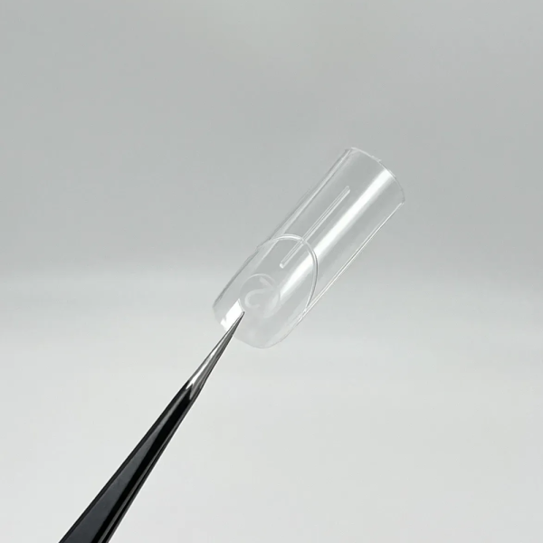 Верхні форми для френчу Nail Pulse Strong Medium Square, лунка квадрат, 140 шт.
