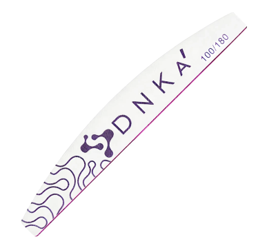 Пилка для нігтів DNKa Half Moon 100/180, півколо