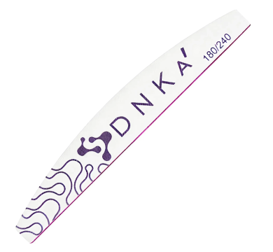 Пилка для нігтів DNKa Half Moon 180/240, півколо