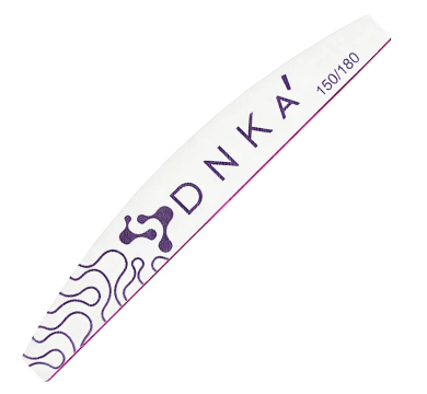 Пилка для нігтів DNKa Half Moon 150/180, півколо