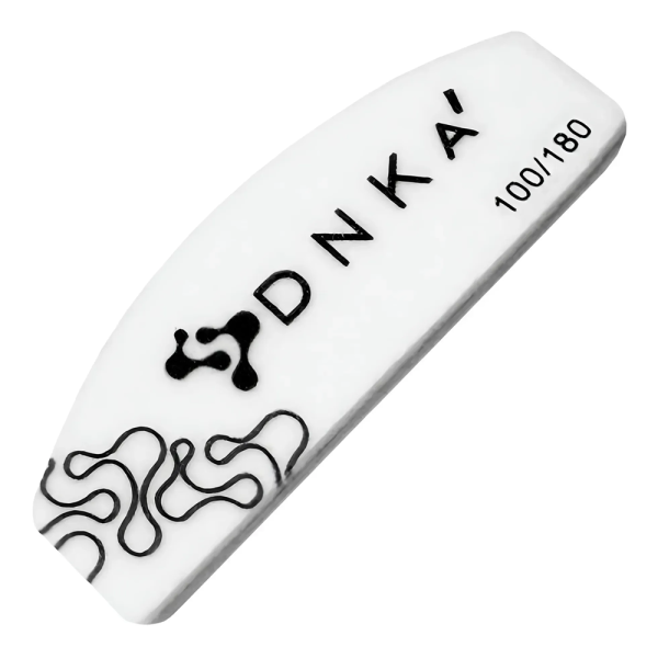 Бафф - мини для ногтей DNKa Half Moon, 100/180 грит