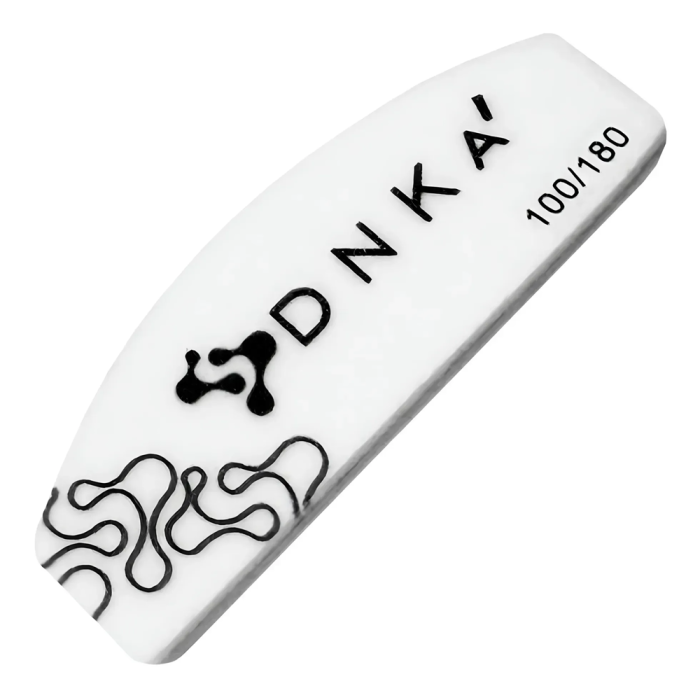 Баф - міні для нігтів DNKa Half Moon, 100/180 грит