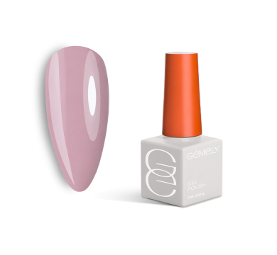 Гель-лак GEMELY Max Color №047, рожева матча, 6 мл