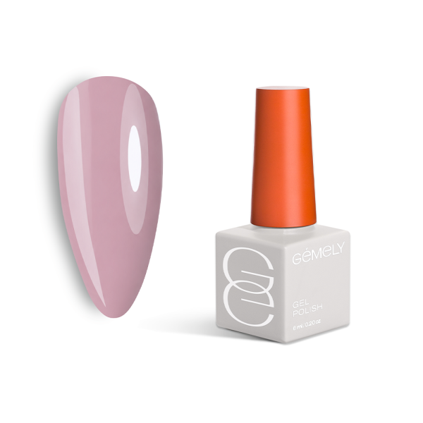 Гель-лак GEMELY Max Color №047, розовая матча, 6 мл