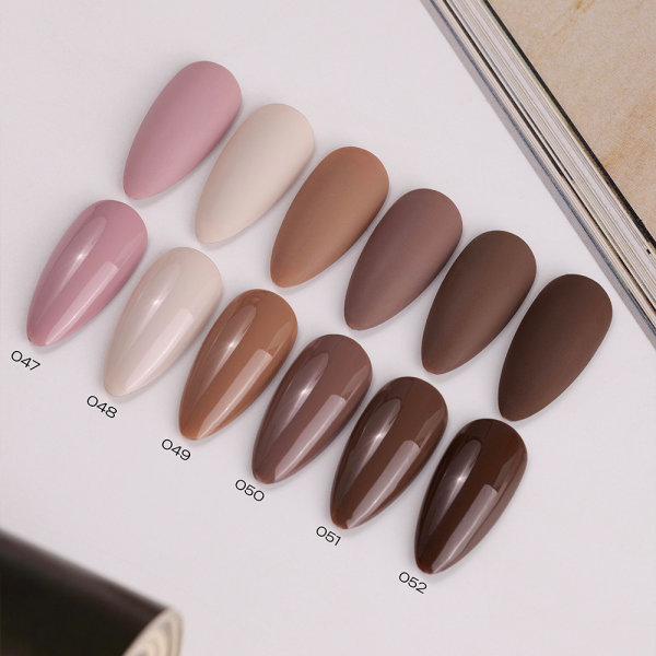 Гель-лак GEMELY Max Color №049, капучино, 6 мл