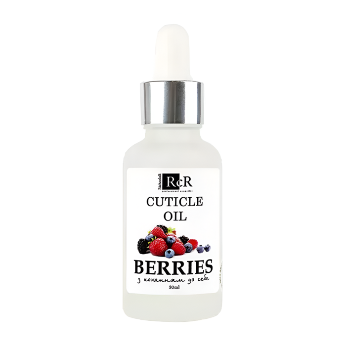 Олія для кутикули RichColor Berries з піпеткою - лісові ягоди, 30 мл