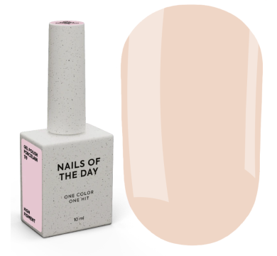 Гель-лак NAILSOFTHEDAY Gel Polish Old Rose №179 Porcelain, ніжний рожево-персиковий, 10 мл