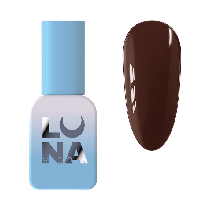 Гель-лак LUNA Rich One Color №5, темный шоколад, 8 мл
