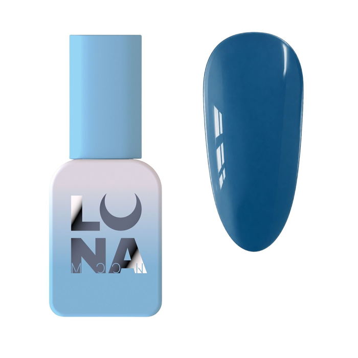 Гель-лак LUNA Rich One Color №8, синій денім, 8 мл
